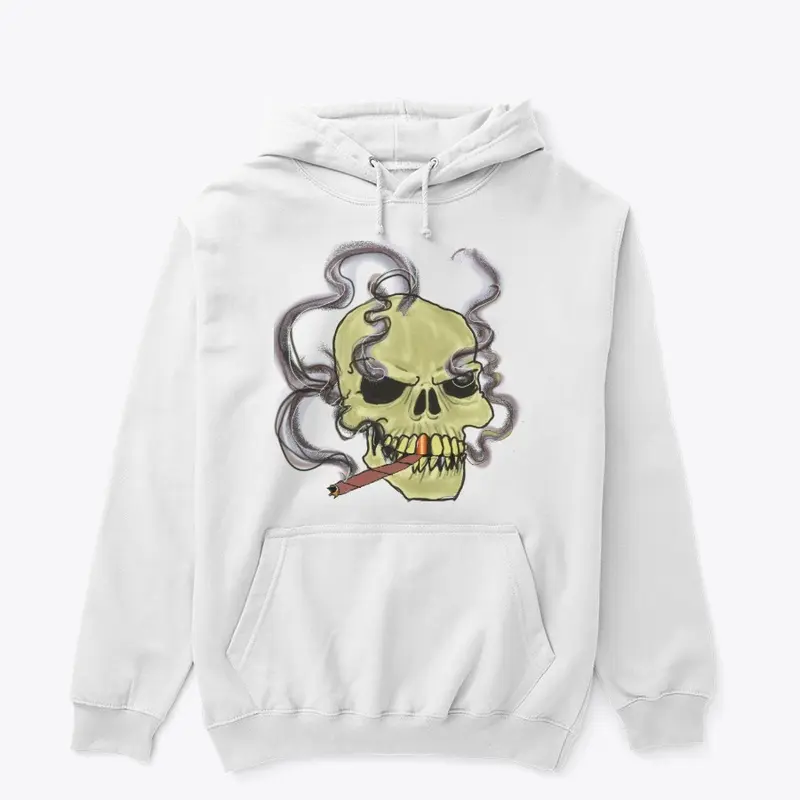 SKULL AND SMOKE HOODIE